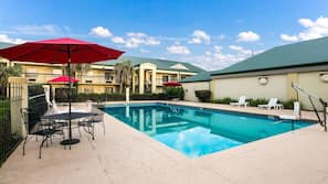 Seasonal outdoor pool