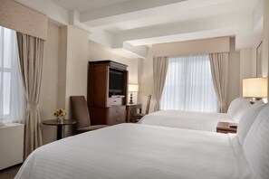 Classic Room, 2 Queen Beds | Premium bedding, down comforters, pillowtop beds, in-room safe