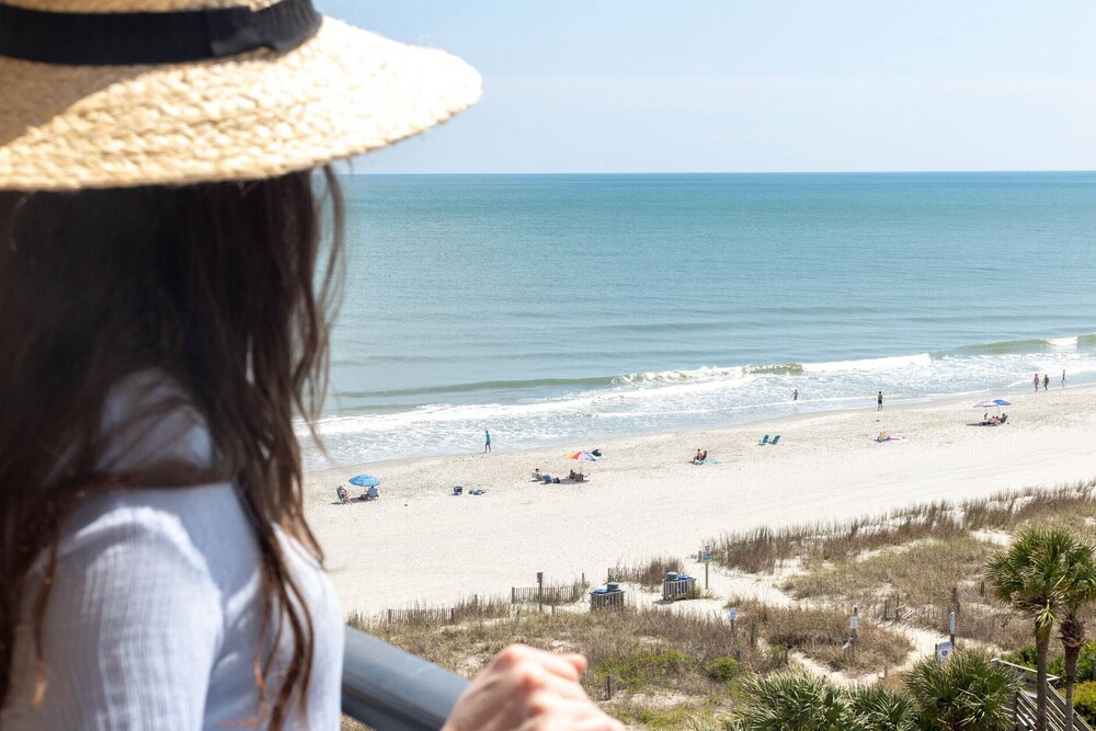 Beach, Surfside Beach Oceanfront Hotel