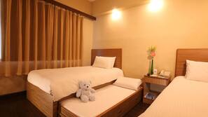 In-room safe, blackout curtains, iron/ironing board, free WiFi