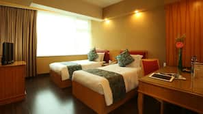 In-room safe, blackout curtains, iron/ironing board, free WiFi