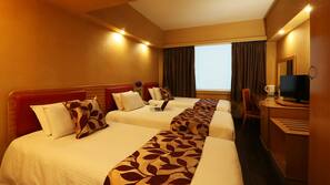 In-room safe, blackout curtains, iron/ironing board, free WiFi