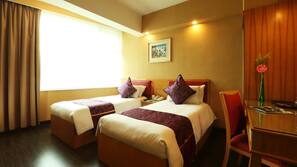 In-room safe, blackout curtains, iron/ironing board, free WiFi