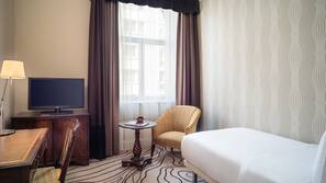 Premium bedding, minibar, in-room safe, desk