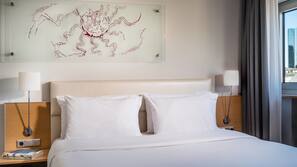 Premium bedding, minibar, in-room safe, desk