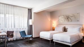 Premium bedding, minibar, in-room safe, desk