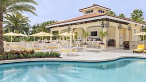 Indoor pool, 3 outdoor pools, pool cabanas (surcharge), pool umbrellas