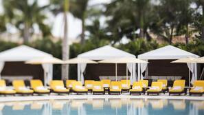 Indoor pool, 3 outdoor pools, pool cabanas (surcharge), pool umbrellas