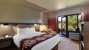 Premium bedding, in-room safe, blackout drapes, iron/ironing board