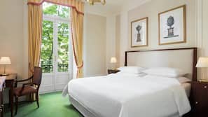 Minibar, in-room safe, desk, blackout curtains