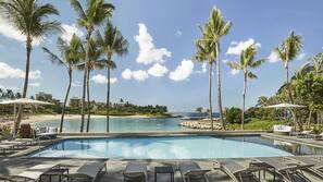 4 outdoor pools, pool cabanas (surcharge), pool umbrellas