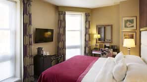 Premium bedding, in-room safe, individually decorated, blackout curtains
