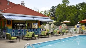 Indoor pool, seasonal outdoor pool