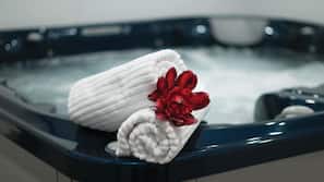 Indoor spa bath