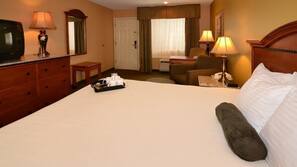 Iron/ironing board, free cribs/infant beds, rollaway beds, free WiFi