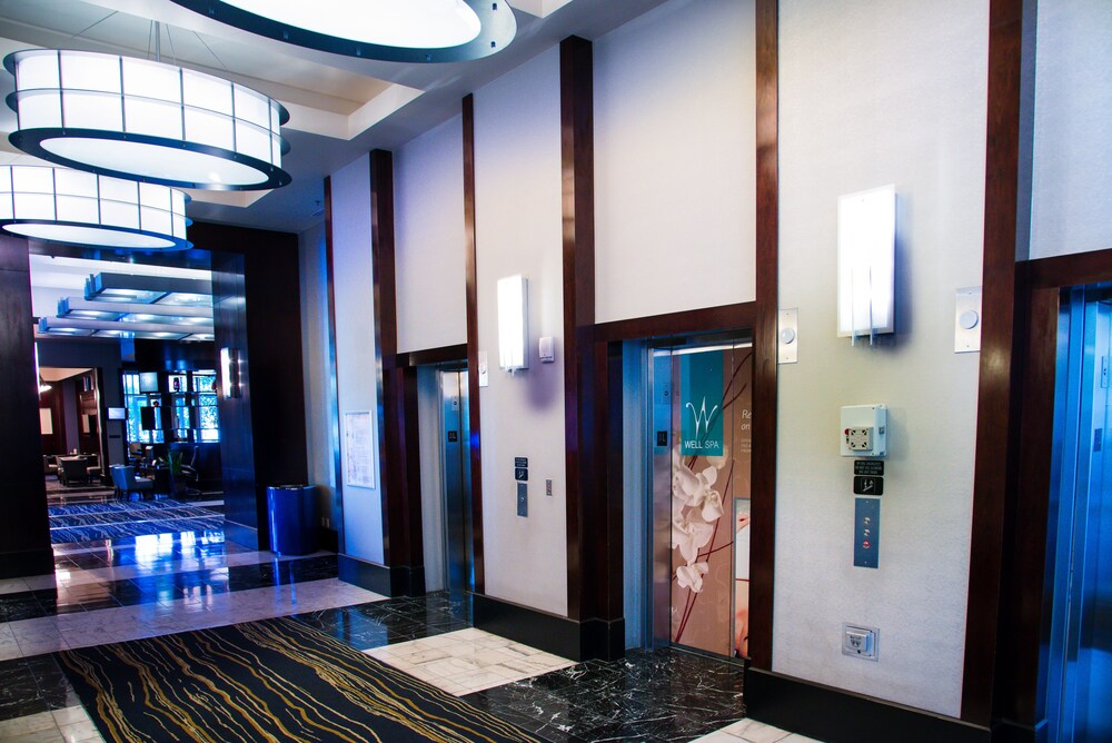 Interior entrance, The Platinum Hotel