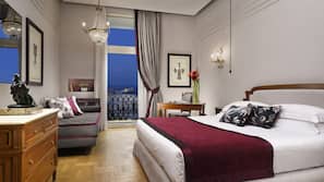 Biancheria da letto di alta qualità, minibar, una cassaforte in camera