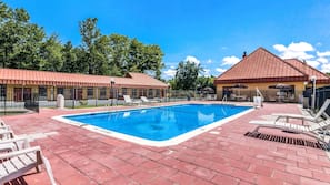 Seasonal outdoor pool