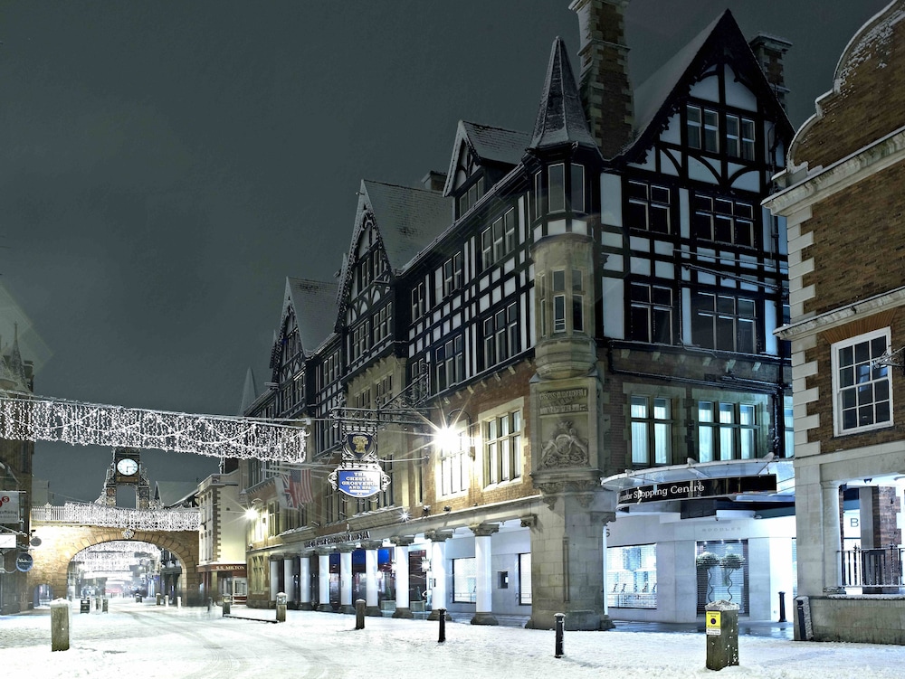 Front of property - evening/night, The Chester Grosvenor