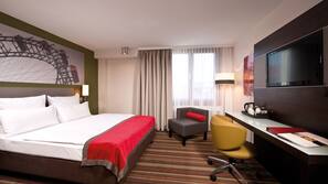 Premium bedding, minibar, in-room safe, desk