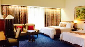 Minibar, in-room safe, desk, blackout curtains