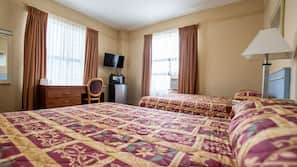 Iron/ironing board, free rollaway beds, free WiFi, linens