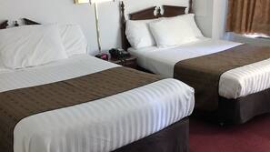 In-room safe, desk, laptop workspace, iron/ironing board