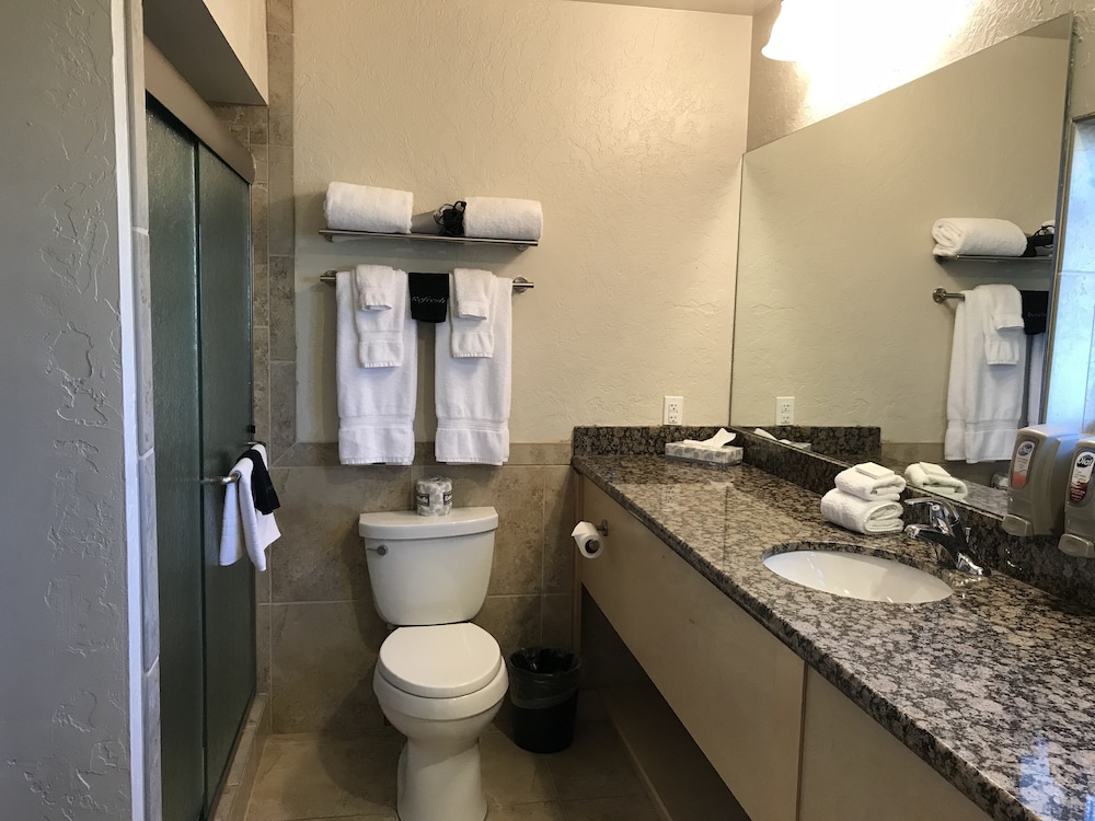 Bathroom, Dinosaur Inn & Suites