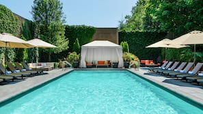 Seasonal outdoor pool, cabanas (surcharge), sun loungers