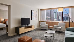 Pillowtop beds, in-room safe, desk, laptop workspace