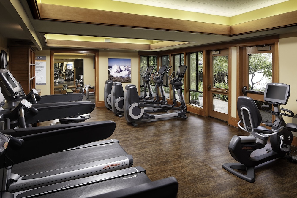 Fitness facility, Hyatt Carmel Highlands, Overlooking Big Sur Coast