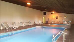 Indoor pool, outdoor pool