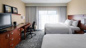 Premium bedding, in-room safe, desk, iron/ironing board