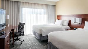 Premium bedding, in-room safe, desk, iron/ironing board