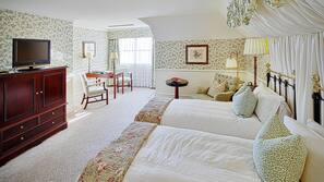 Premium bedding, minibar, in-room safe, desk