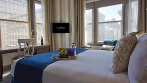 Egyptian cotton sheets, hypo-allergenic bedding, down comforters