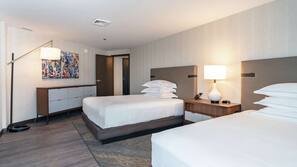 Egyptian cotton sheets, premium bedding, down duvet, memory foam beds