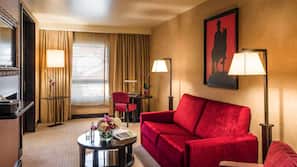 Hypoallergeen beddengoed, een minibar, een kluis op de kamer, een bureau