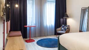 Literie de qualité supérieure, coffre-forts dans les chambres, bureau