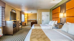 Blackout drapes, cribs/infant beds, rollaway beds, free WiFi