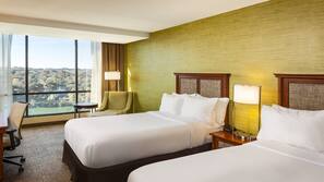In-room safe, desk, iron/ironing board, free cribs/infant beds