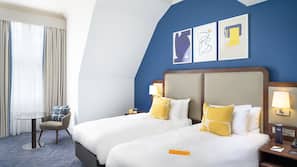 Premium bedding, in-room safe, individually decorated, desk