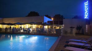 Seasonal outdoor pool