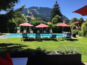 Seasonal outdoor pool