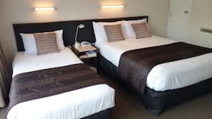 Desk, iron/ironing board, cots/infant beds, free WiFi