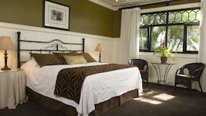 Premium bedding, pillowtop beds, free minibar items, in-room safe