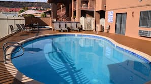 Seasonal outdoor pool