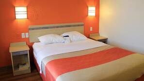 Free WiFi, bed sheets