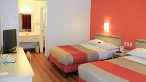 Free WiFi, bed sheets
