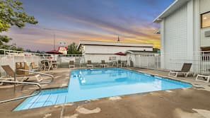 Seasonal outdoor pool
